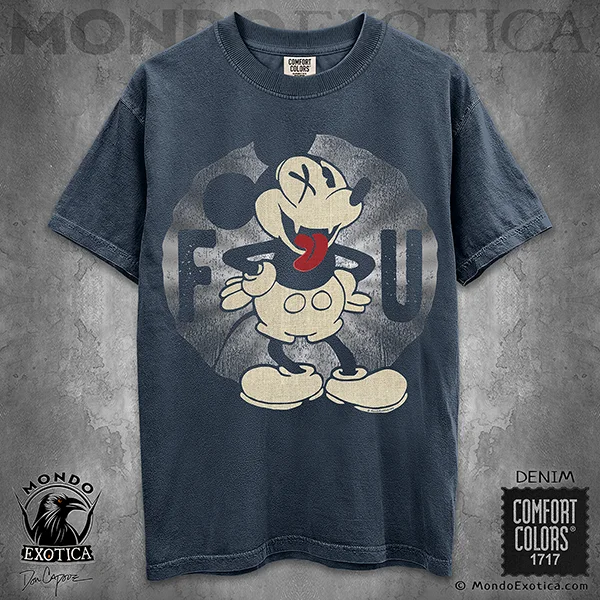 Evil 1929 Cartoon Mouse T-Shirt