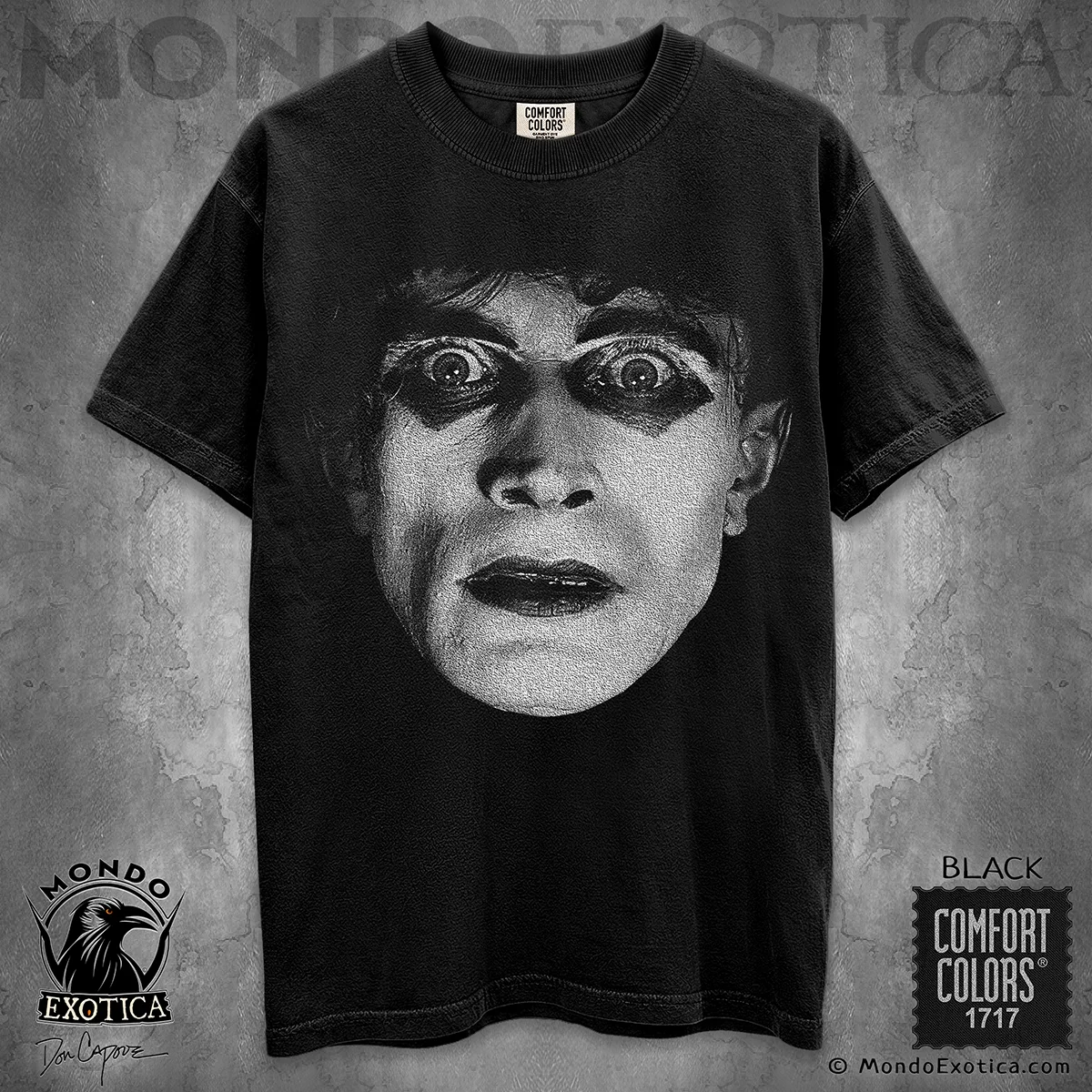 The Cabinet of Dr. Caligari T-Shirt featuring Conrad Veidt and Cesare artwork by Don Capone