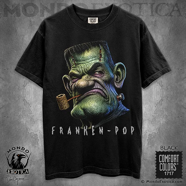 Franken-Pop Art Frankenstein T-shirt