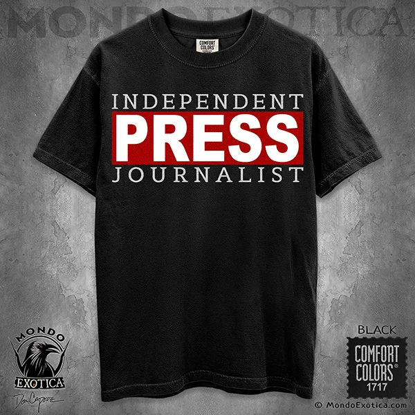 First Amendment Auditor Press Journalist T-Shirt