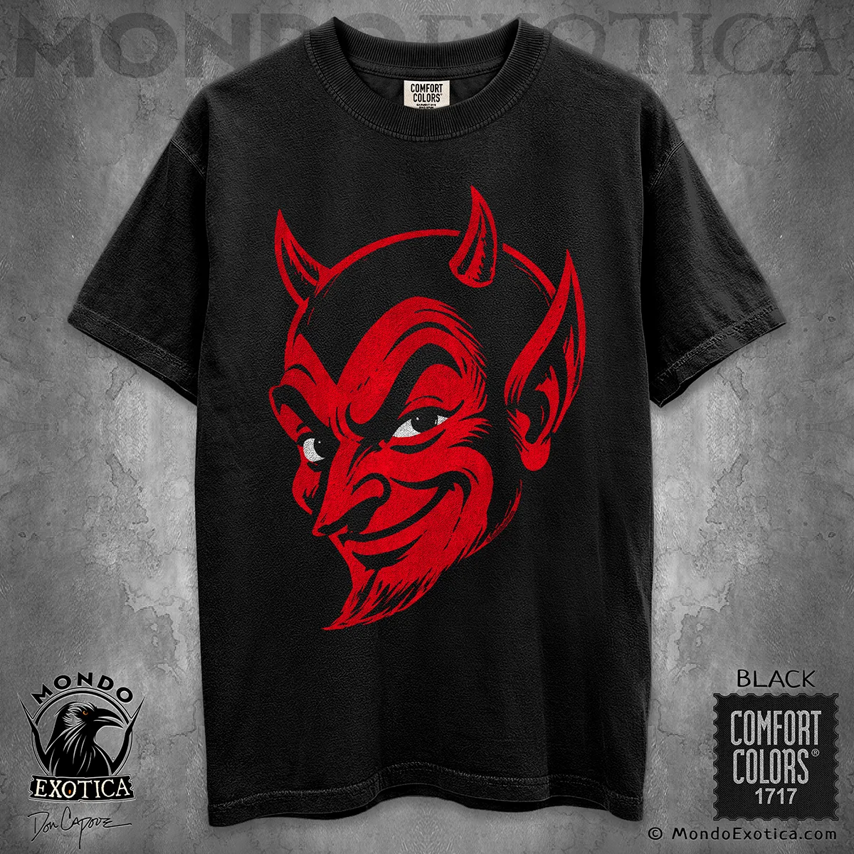 Retro Devil T-Shirt featuring vintage 1960s hot rod and devil artwork