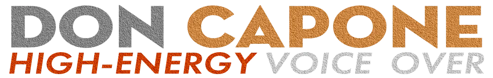 Don Capone High Energy Voice Over and Promotional Voiceover