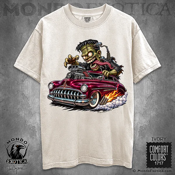 1950 Mercury Lead Sled T-Shirt Frankenstein
